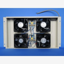 Cooling panel w. 4 fans  4.5", 115 V,